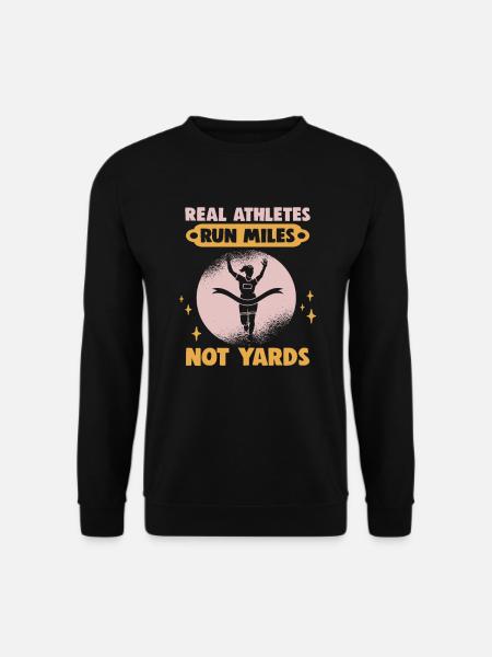 Running Marathon Runner Running - Unisex Sweatshirt - black