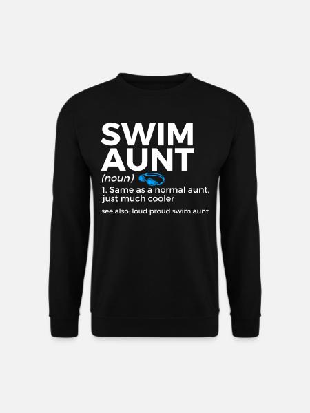 Schwimmer Schwimmen Spruch - Unisex Pullover - Schwarz