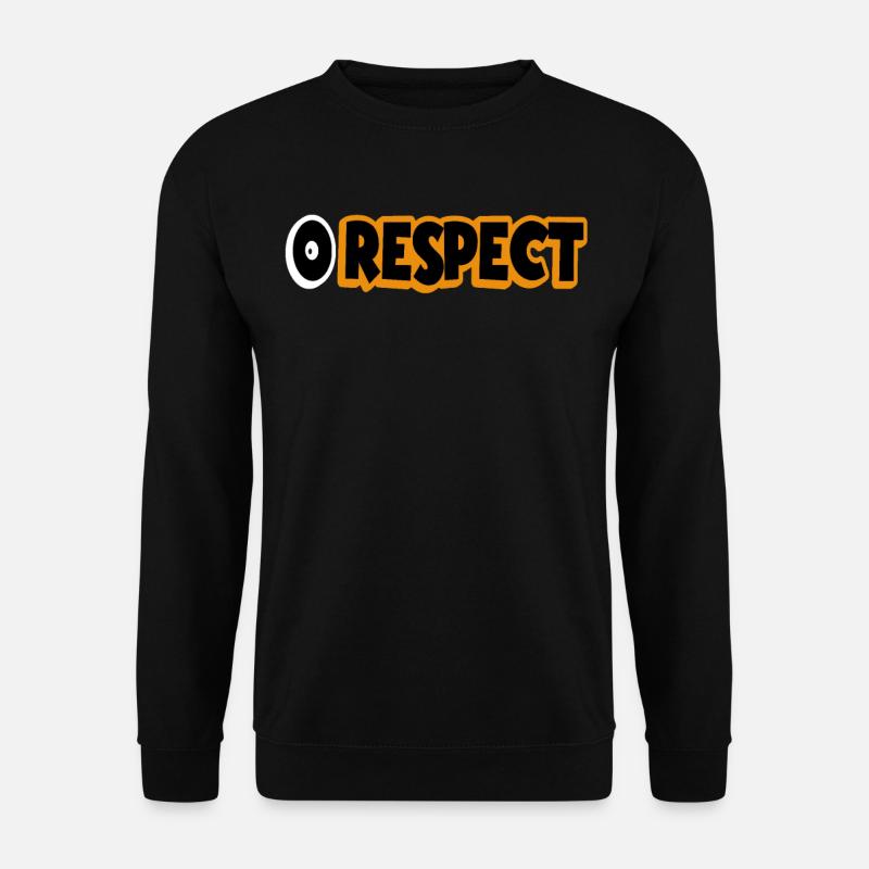 0 Respect - Null Respect - Unisex Sweatshirt - black