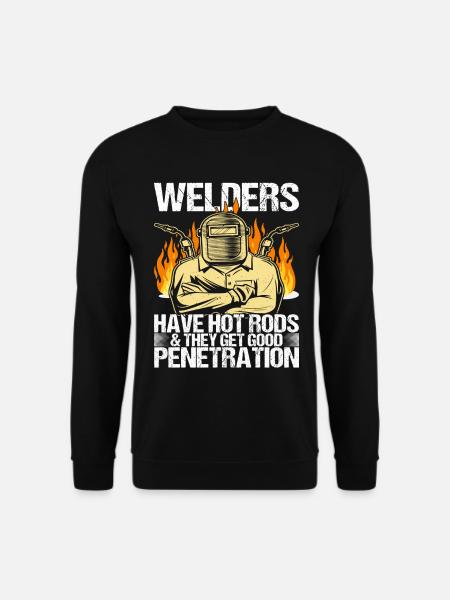 Schweißer Schweißen - Unisex Pullover - Schwarz
