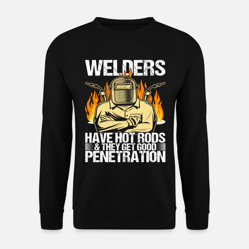 Welder welding - Unisex Sweatshirt - black