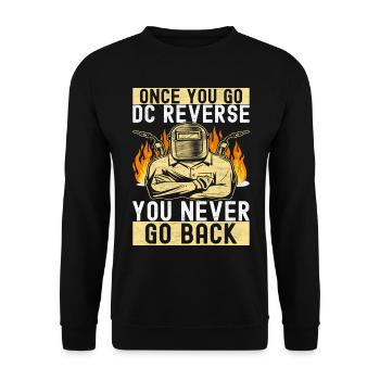 Soudage par soudeur - Sweat-shirt Unisexe - noir - Devant - Alina (178cm) & Michal (187cm)