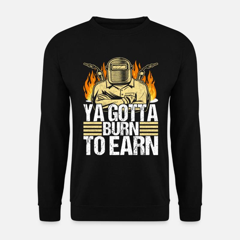 Welder welding - Unisex Sweatshirt - black