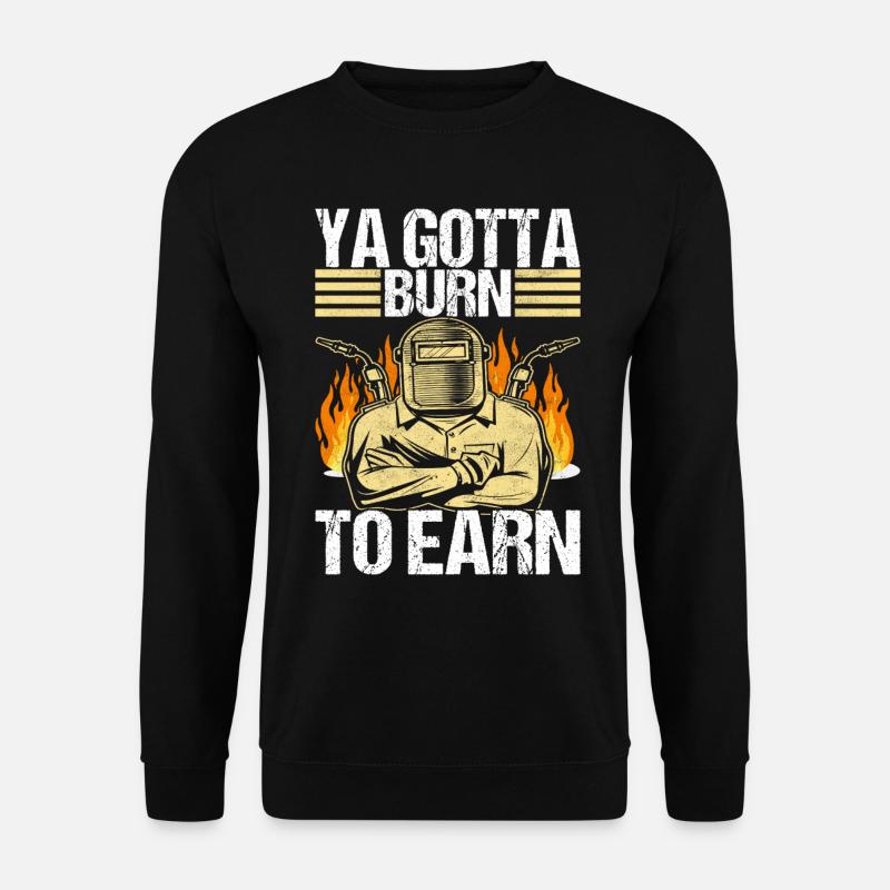 Welder welding - Unisex Sweatshirt - black