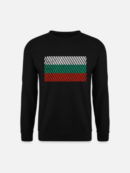 Bulgarian flag - Unisex Sweatshirt - black