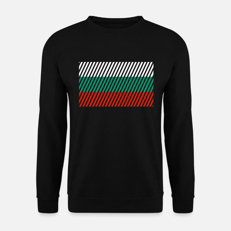 Bulgarian flag - Unisex Sweatshirt - black
