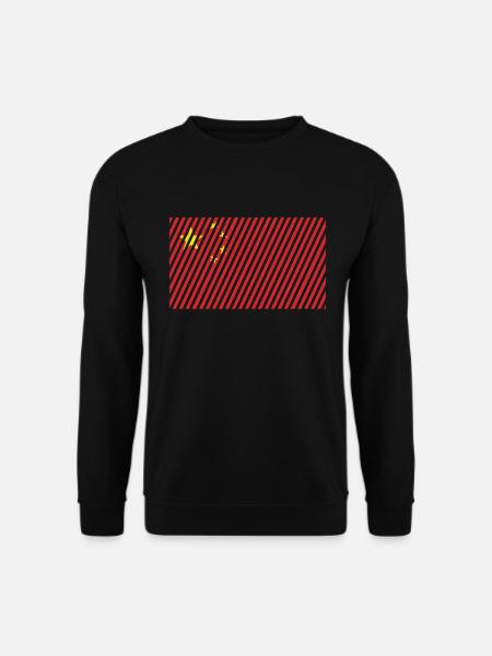 China Flag - Unisex Sweatshirt - black