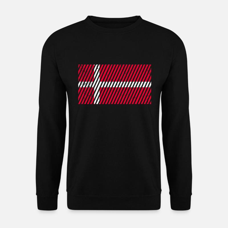 Denmark Flag - Unisex Sweatshirt - black