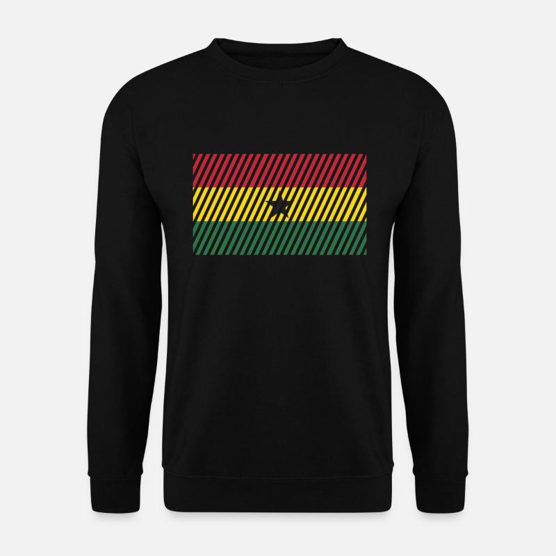 Senegal Flagge - Unisex Pullover - Schwarz
