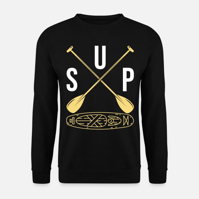SUP Stand Up Paddle Board - SUP Board SUP Girl - Unisex Pullover - Schwarz