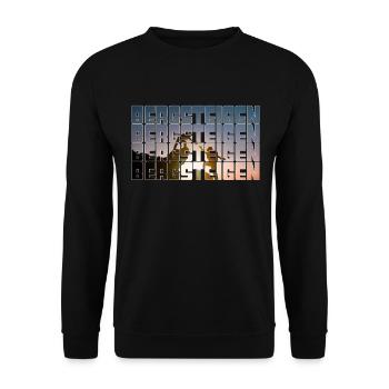 alpinisme - Sweat-shirt Unisexe - noir - Devant - Alina (178cm) & Michal (187cm)