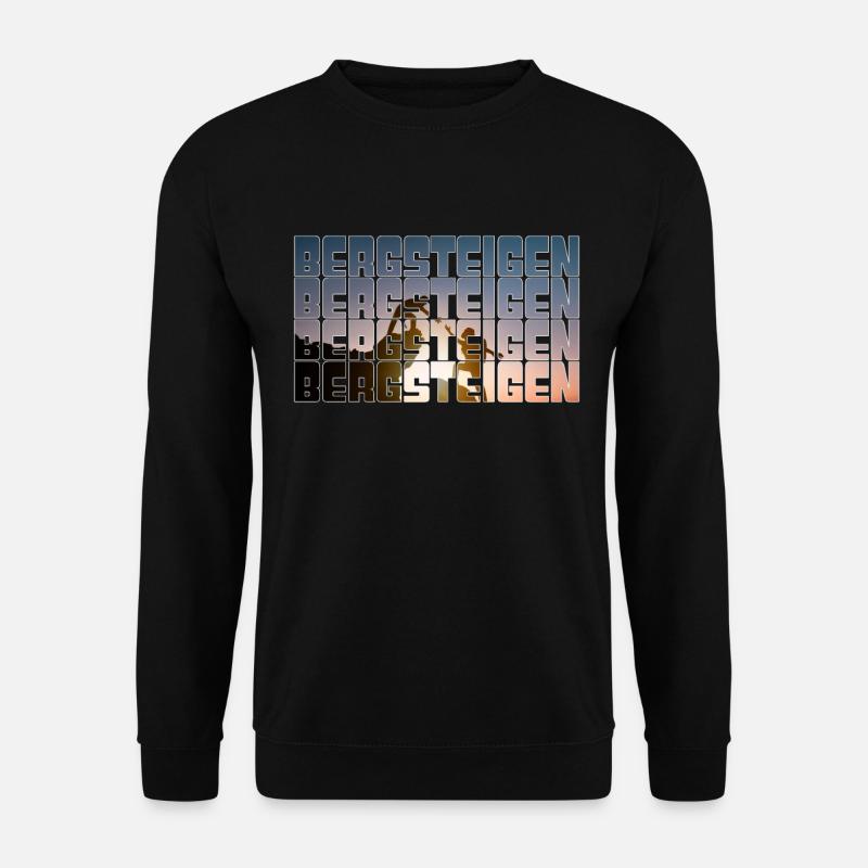 mountaineering - Unisex Sweatshirt - black