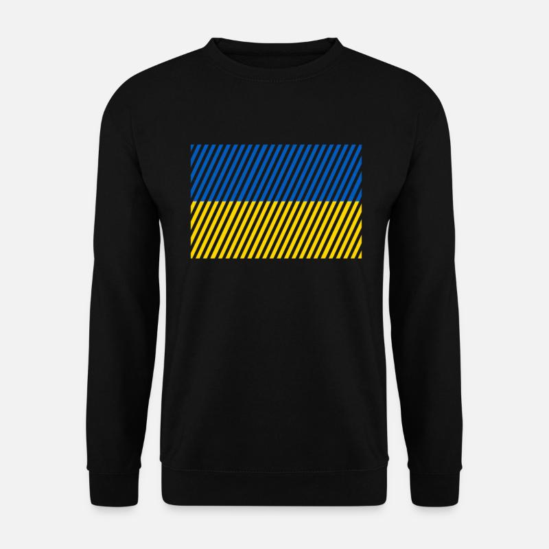 Ukraine flag - Unisex Sweatshirt - black