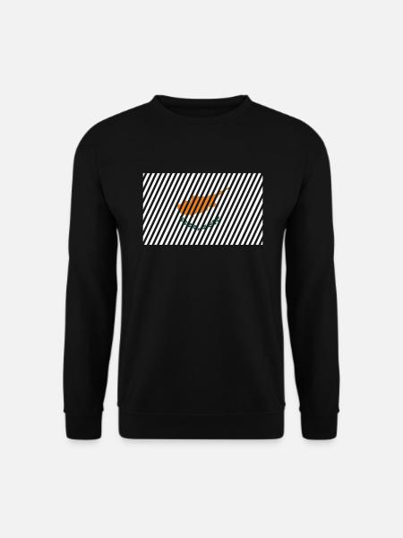 Drapeau de Chypre - Sweat-shirt Unisexe - noir