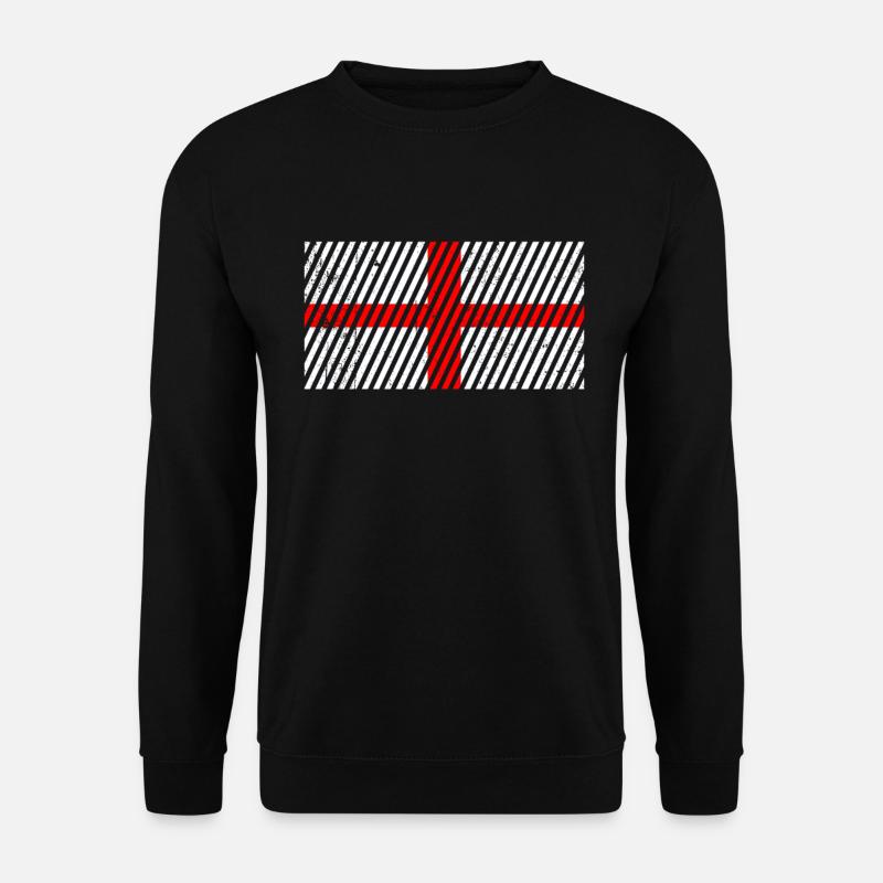 Drapeau de l’Angleterre - Sweat-shirt Unisexe - noir