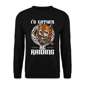 Viking Nordic - Sweat-shirt Unisexe - noir - Devant - Alina (178cm) & Michal (187cm)