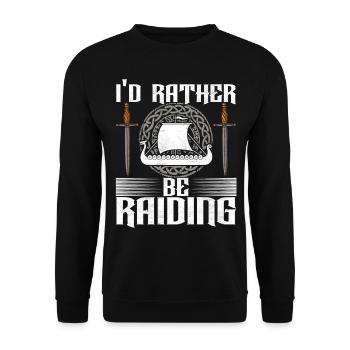 Viking Nordic - Sweat-shirt Unisexe - noir - Devant - Alina (178cm) & Michal (187cm)