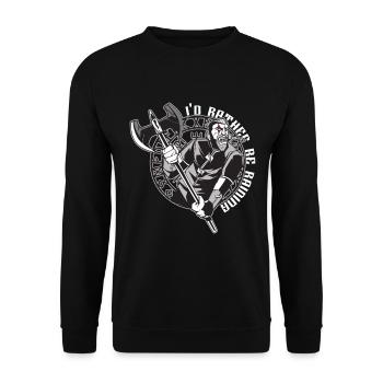 Viking Nordic - Sweat-shirt Unisexe - noir - Devant - Alina (178cm) & Michal (187cm)