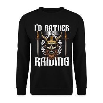 Viking Nordic - Sweat-shirt Unisexe - noir - Devant - Alina (178cm) & Michal (187cm)