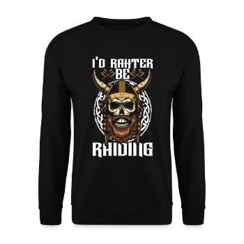 Viking Nordic - Sweat-shirt Unisexe - noir - Devant - Alina (178cm) & Michal (187cm)