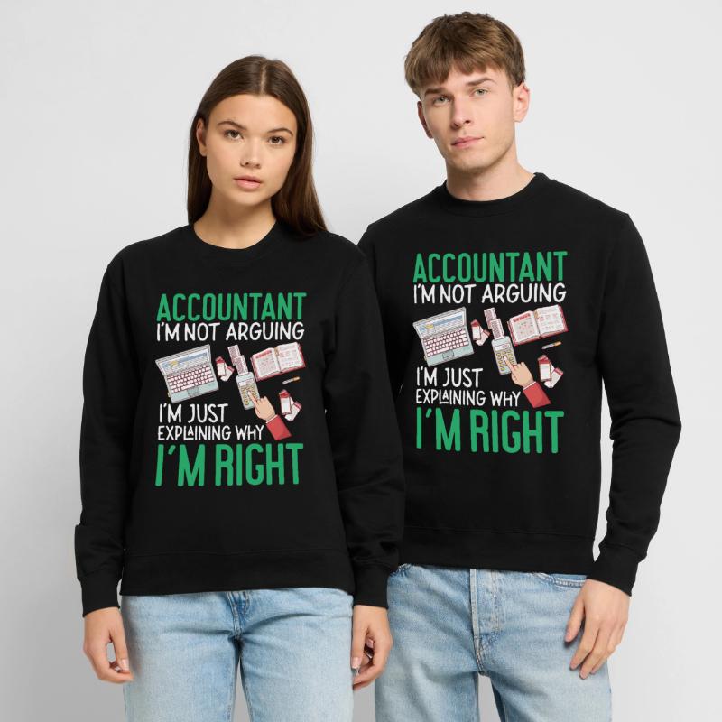 Comptable Comptable Comptable Sweat-shirt Unisexe