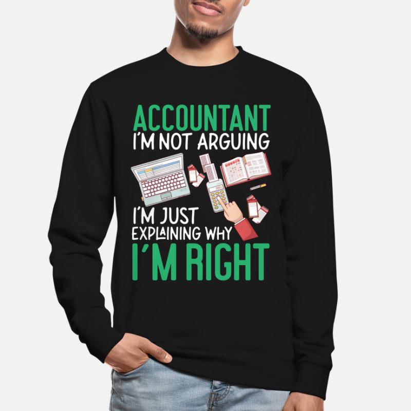 Comptable Comptable Comptable Sweat-shirt Unisexe