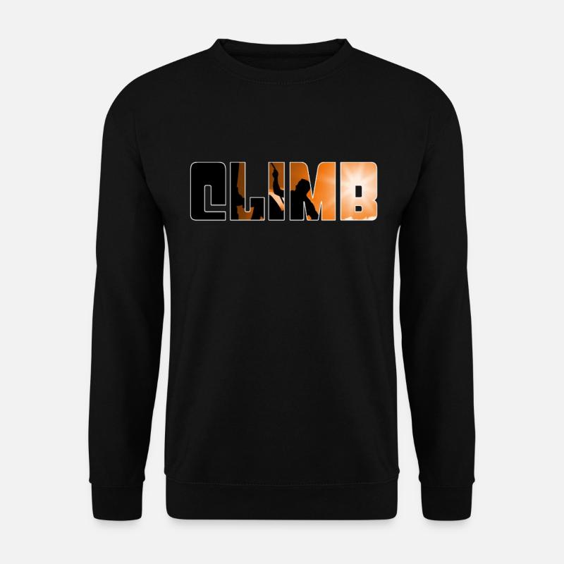 grimper - Sweat-shirt Unisexe - noir