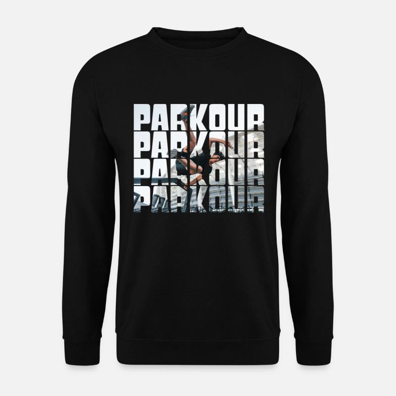 parkour - Unisex Sweatshirt - black