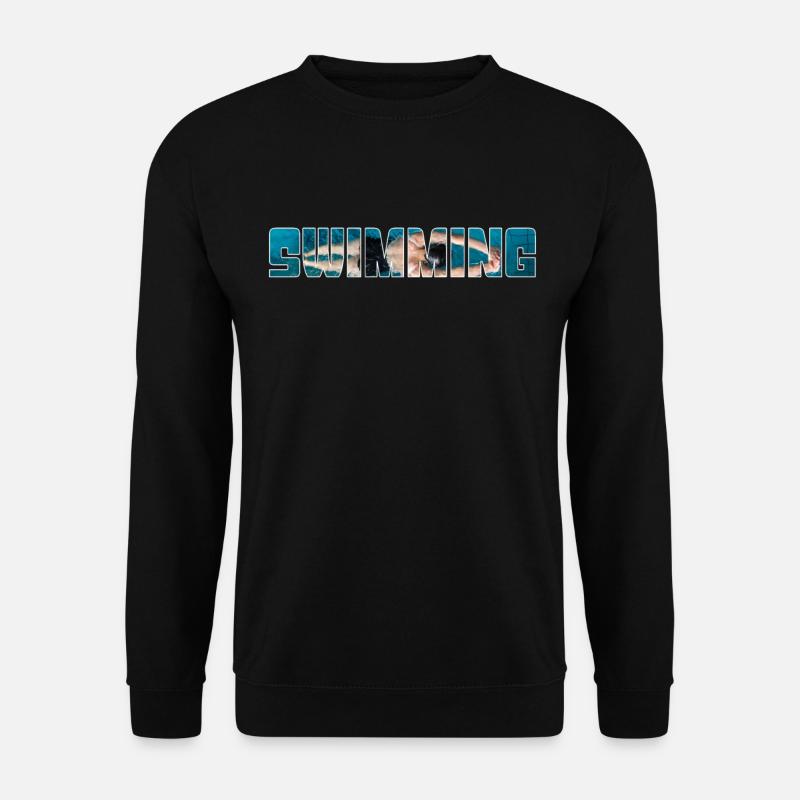 Swim - Unisex Sweatshirt - black