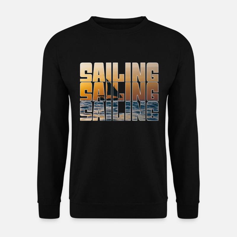 Sail - Unisex Sweatshirt - black