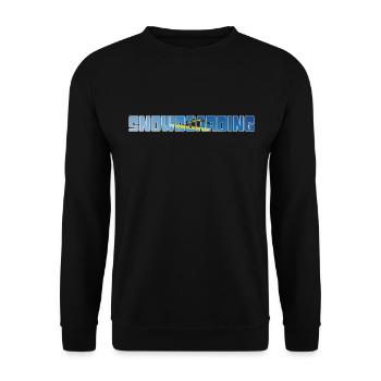 snowboarding - Unisex Pullover - Schwarz - Vorne - Alina (178cm) & Michal (187cm)