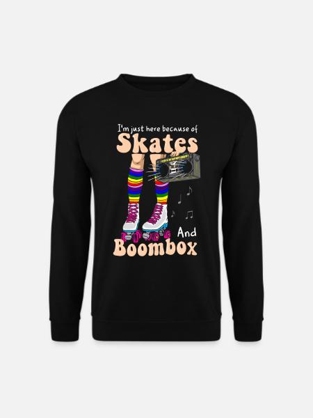 Rolki Rolki Rolkarze Rolki - Bluza unisex - czarny