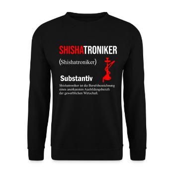 Shisha - Unisex Pullover - Schwarz - Vorne - Alina (178cm) & Michal (187cm)
