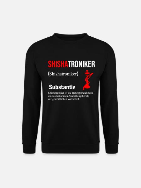 Shisha - Unisex Pullover - Schwarz