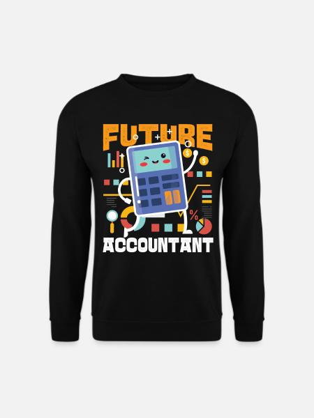 Accountant Bookkeeper Accounting - Unisex Sweatshirt - black