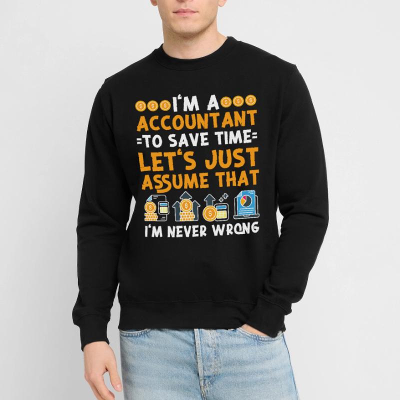 Comptable Comptable Comptable Sweat-shirt Unisexe