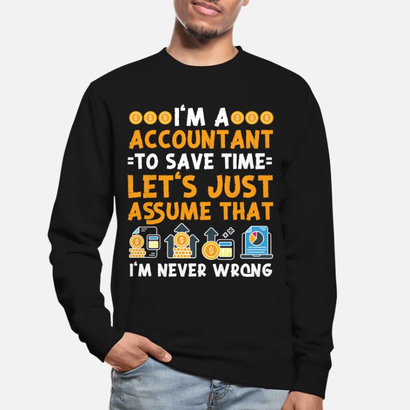 Comptable Comptable Comptable Sweat-shirt Unisexe