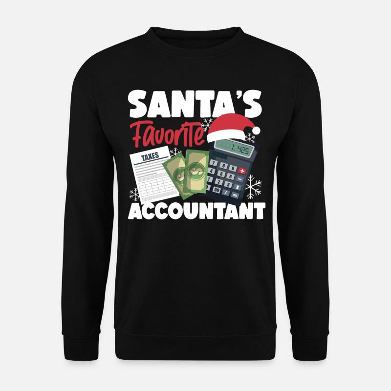 Accountant Bookkeeper Accounting - Unisex Sweatshirt - black