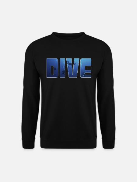 dive - Unisex Sweatshirt - black