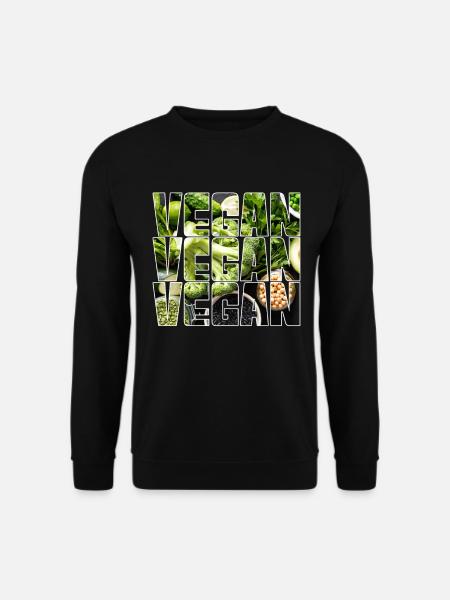 Vegan - Unisex Pullover - Schwarz