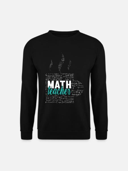 Math Teacher - Unisex Sweatshirt - black