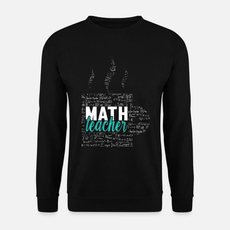 Math Teacher - Unisex Sweatshirt - black