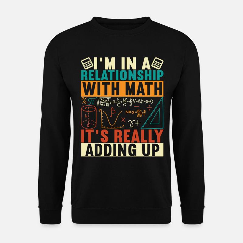 Math Teacher - Unisex Sweatshirt - black