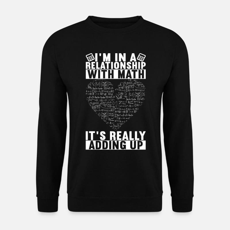 Mathe Mathelehrer - Unisex Pullover - Schwarz