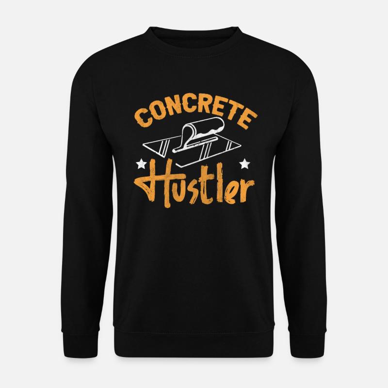 Concrete Hustler Concrete Builders - Unisex Sweatshirt - black