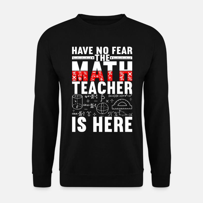 Math Teacher - Unisex Sweatshirt - black