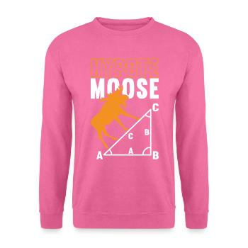 Math Teacher - Unisex Sweatshirt - pink - Front