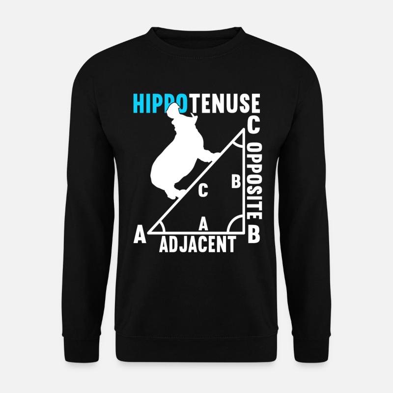 Professeur de mathématiques - Sweat-shirt Unisexe - noir