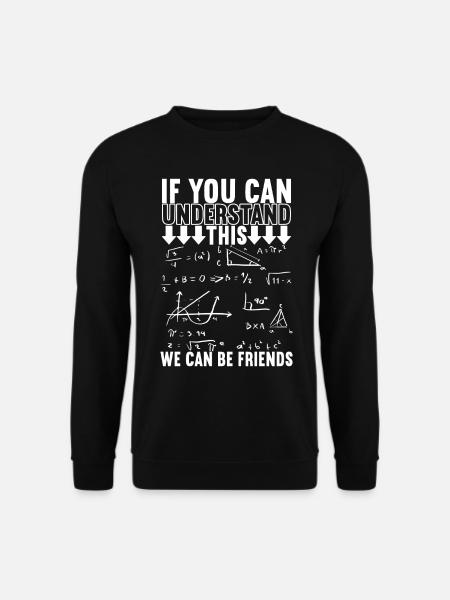Math Math Teacher - Unisex Sweatshirt - black