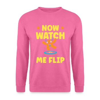 Sehen Sie Sich Jetzt An, Wie Ich Das - Unisex Pullover - Pink - Vorne